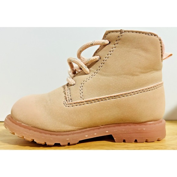 OshKosh B'Gosh Girls Judi Fashion Boot, Lt Pink, Child Size 7 - Picture 2 of 8